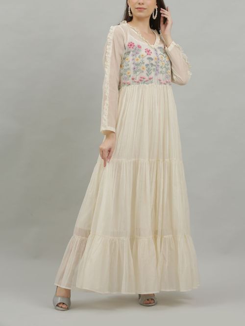 Cotton Silk Dress